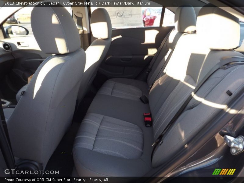 Cyber Gray Metallic / Dark Pewter/Dark Titanium 2013 Chevrolet Sonic LT Sedan