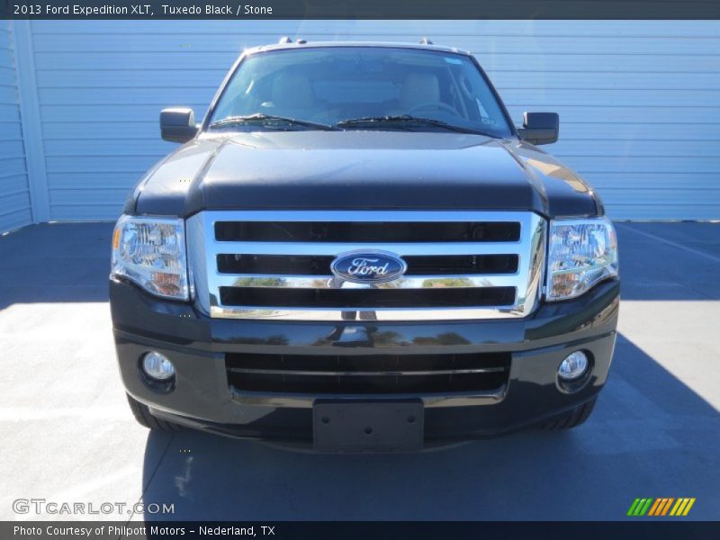 Tuxedo Black / Stone 2013 Ford Expedition XLT