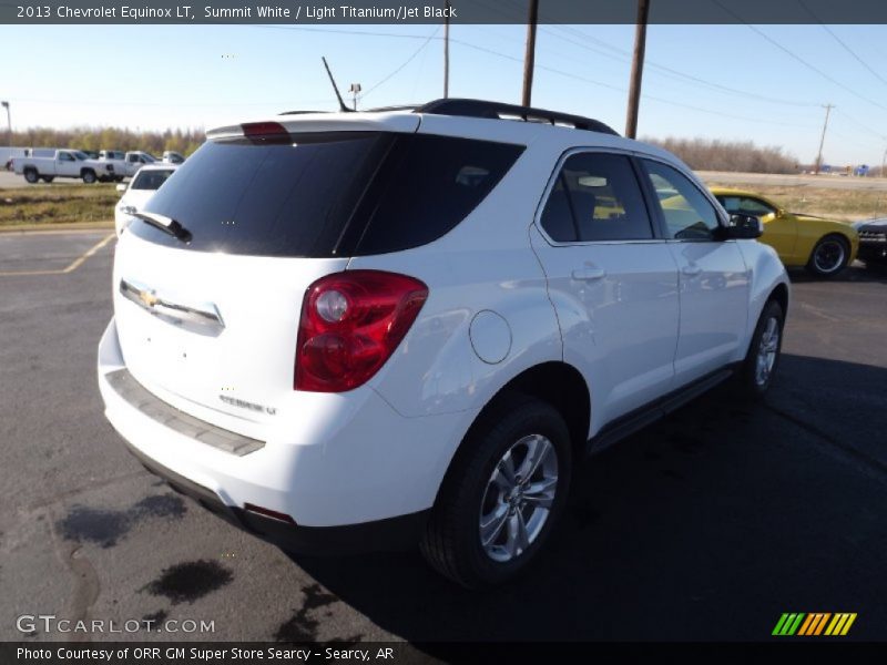 Summit White / Light Titanium/Jet Black 2013 Chevrolet Equinox LT