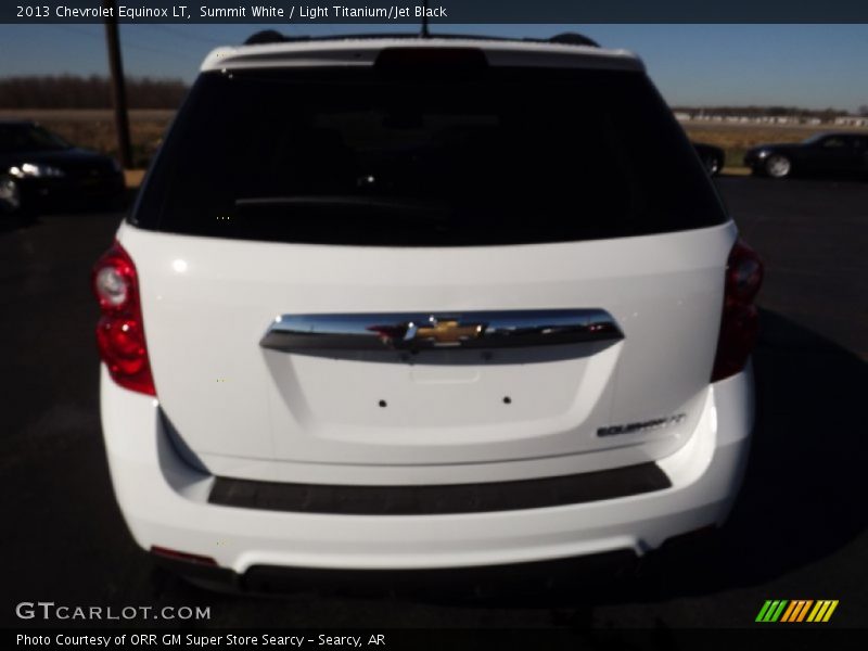 Summit White / Light Titanium/Jet Black 2013 Chevrolet Equinox LT