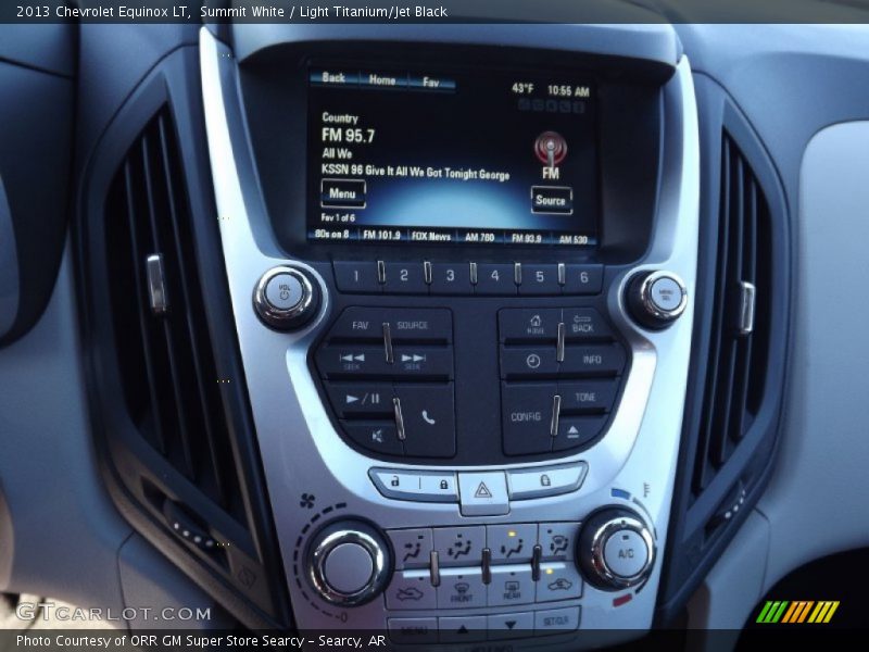 Summit White / Light Titanium/Jet Black 2013 Chevrolet Equinox LT