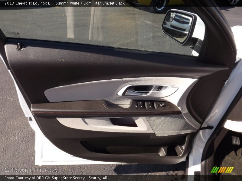 Summit White / Light Titanium/Jet Black 2013 Chevrolet Equinox LT