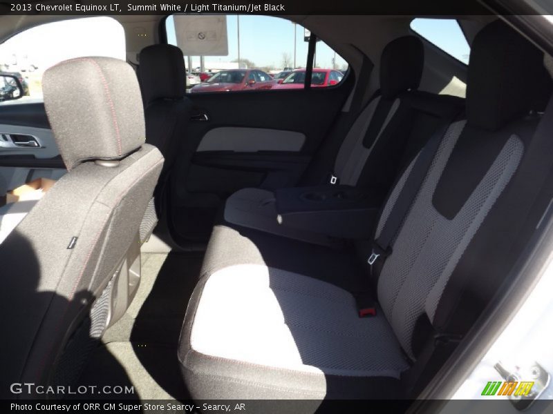 Summit White / Light Titanium/Jet Black 2013 Chevrolet Equinox LT