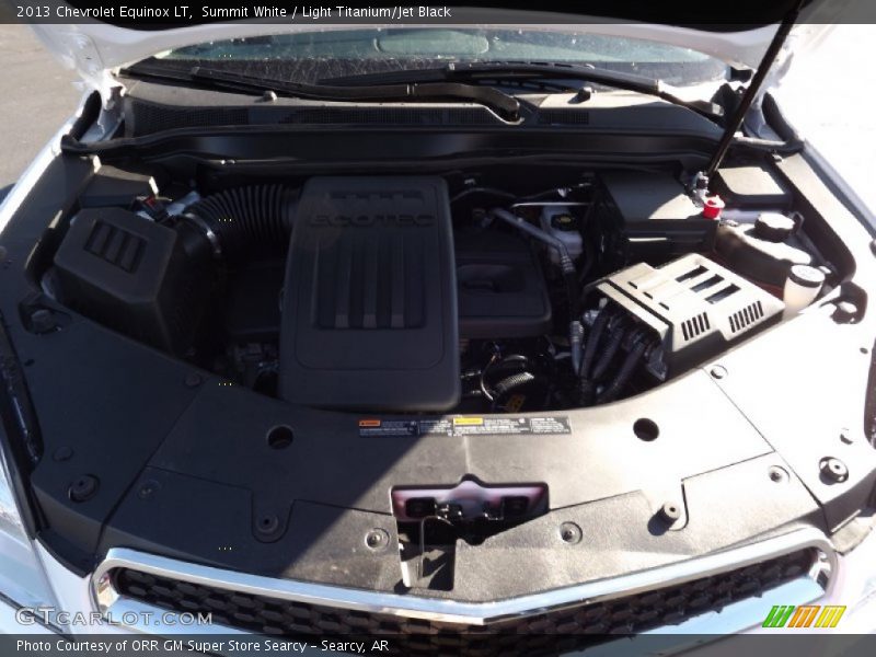 Summit White / Light Titanium/Jet Black 2013 Chevrolet Equinox LT