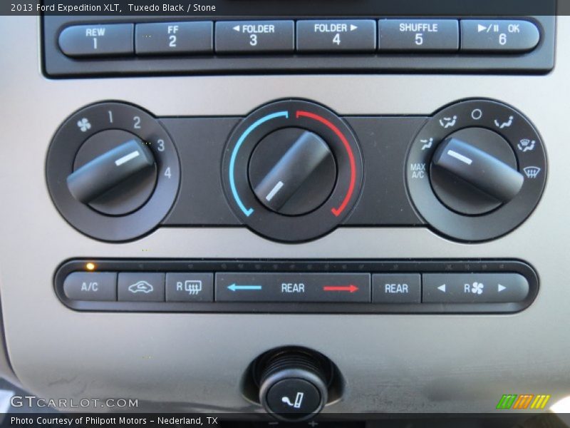 Tuxedo Black / Stone 2013 Ford Expedition XLT