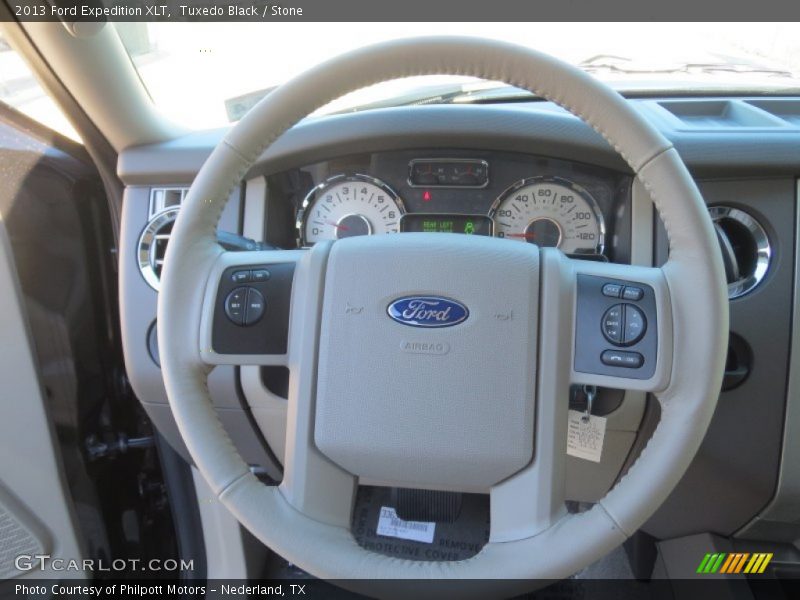Tuxedo Black / Stone 2013 Ford Expedition XLT