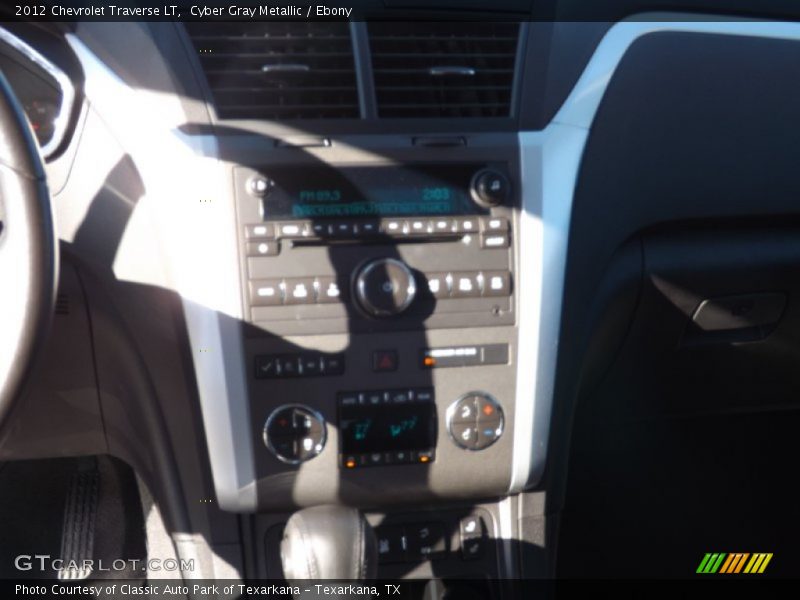 Cyber Gray Metallic / Ebony 2012 Chevrolet Traverse LT