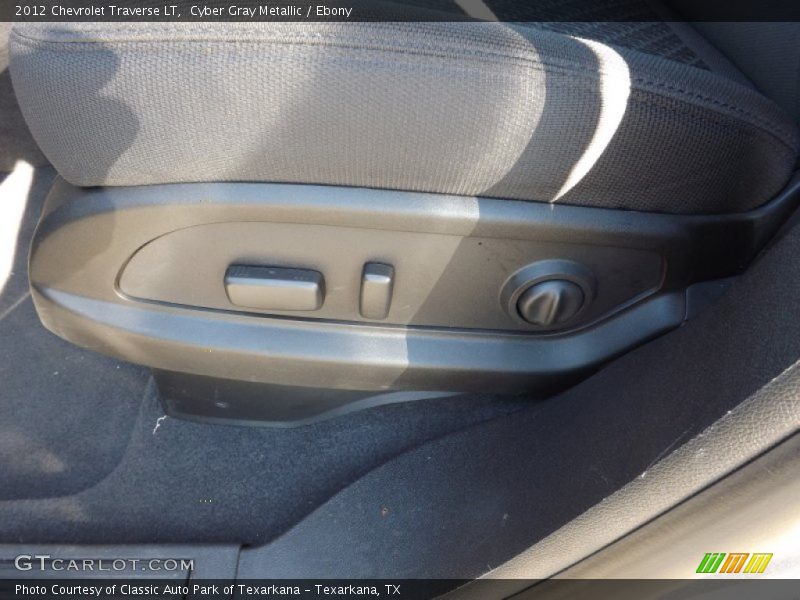 Cyber Gray Metallic / Ebony 2012 Chevrolet Traverse LT