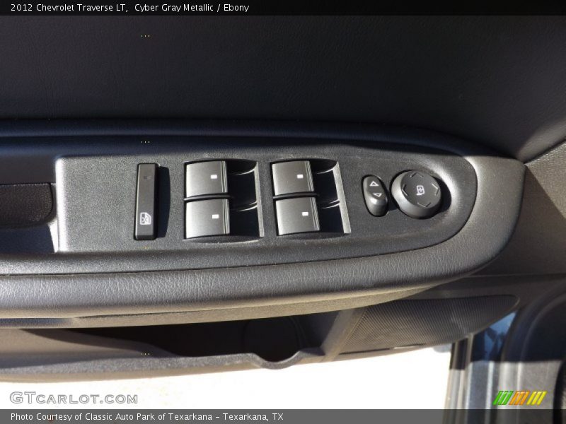 Cyber Gray Metallic / Ebony 2012 Chevrolet Traverse LT