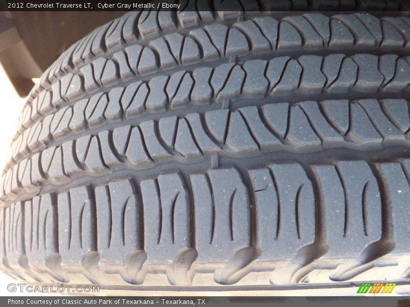 Cyber Gray Metallic / Ebony 2012 Chevrolet Traverse LT
