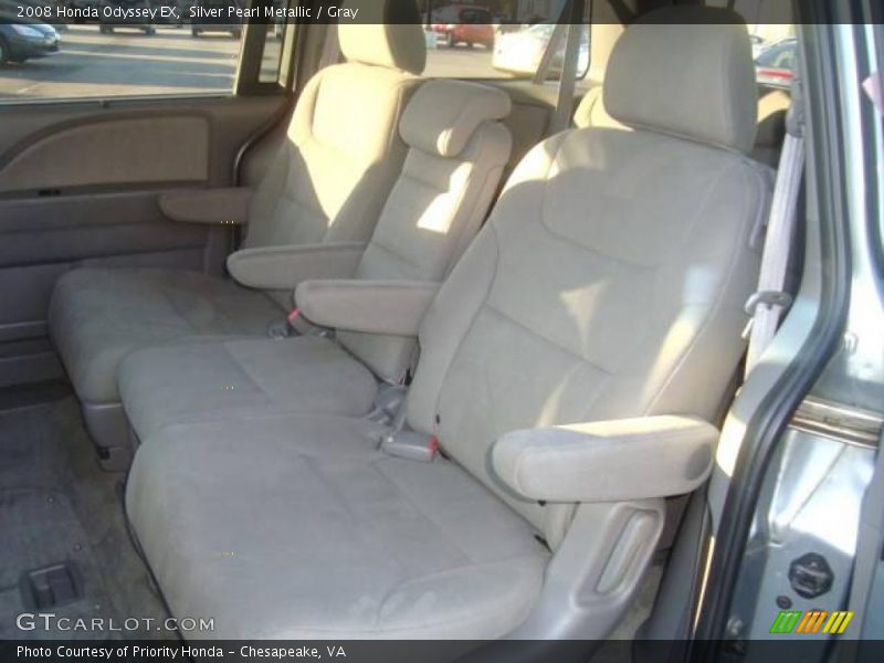 Silver Pearl Metallic / Gray 2008 Honda Odyssey EX