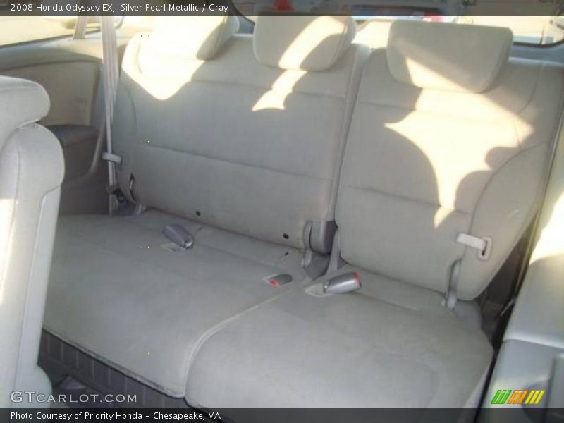 Silver Pearl Metallic / Gray 2008 Honda Odyssey EX