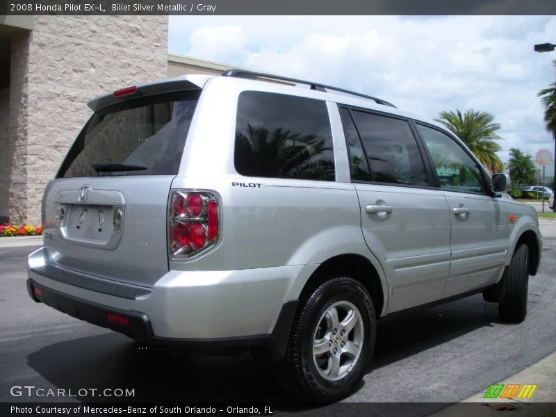 Billet Silver Metallic / Gray 2008 Honda Pilot EX-L