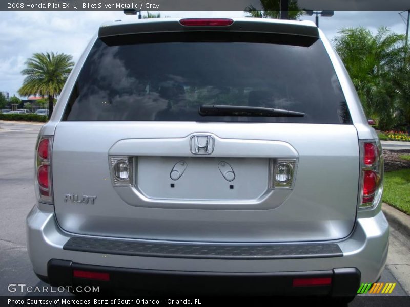 Billet Silver Metallic / Gray 2008 Honda Pilot EX-L