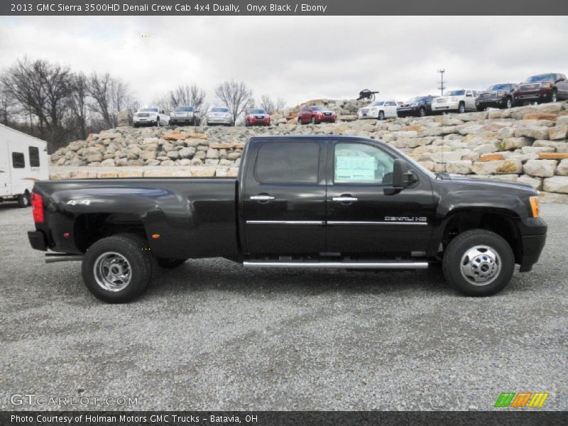  2013 Sierra 3500HD Denali Crew Cab 4x4 Dually Onyx Black