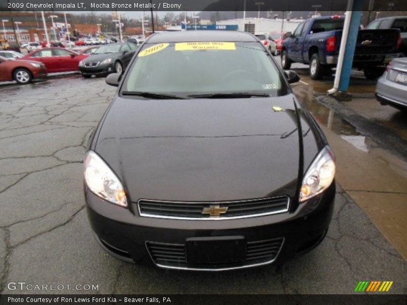 Mocha Bronze Metallic / Ebony 2009 Chevrolet Impala LT