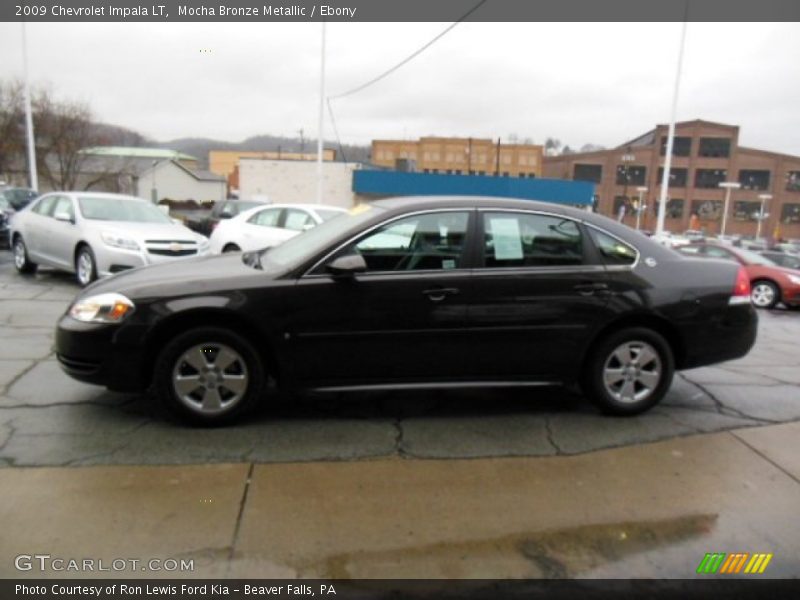 Mocha Bronze Metallic / Ebony 2009 Chevrolet Impala LT