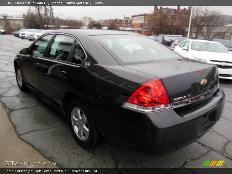 Mocha Bronze Metallic / Ebony 2009 Chevrolet Impala LT