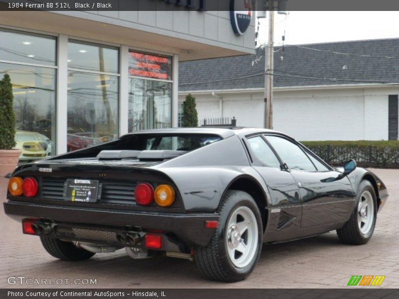 Black / Black 1984 Ferrari BB 512i