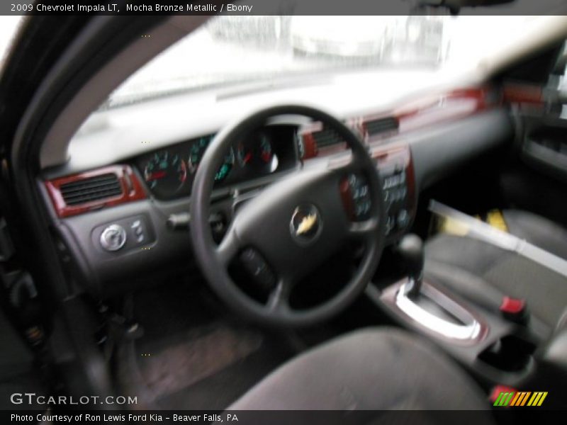Mocha Bronze Metallic / Ebony 2009 Chevrolet Impala LT