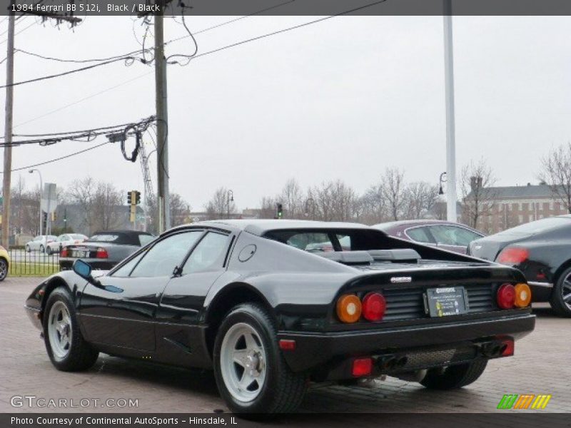 Black / Black 1984 Ferrari BB 512i