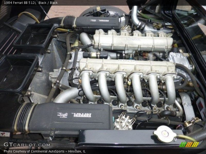  1984 BB 512i  Engine - 5.0 Liter DOHC 24-Valve Flat 12 Cylinder