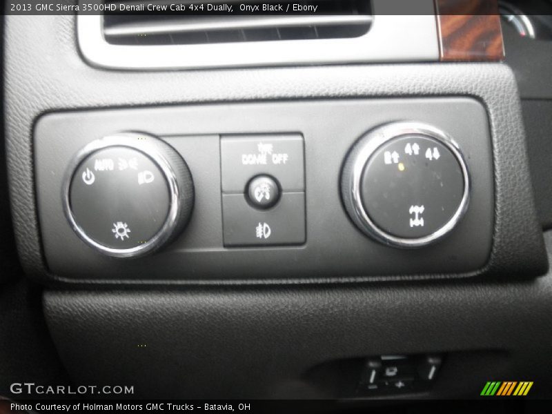 Controls of 2013 Sierra 3500HD Denali Crew Cab 4x4 Dually