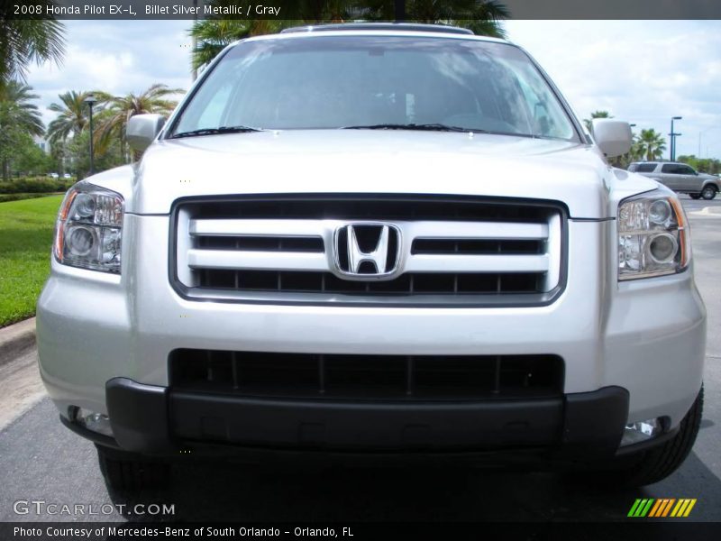 Billet Silver Metallic / Gray 2008 Honda Pilot EX-L