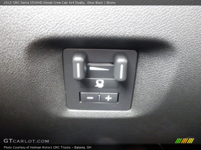 Controls of 2013 Sierra 3500HD Denali Crew Cab 4x4 Dually