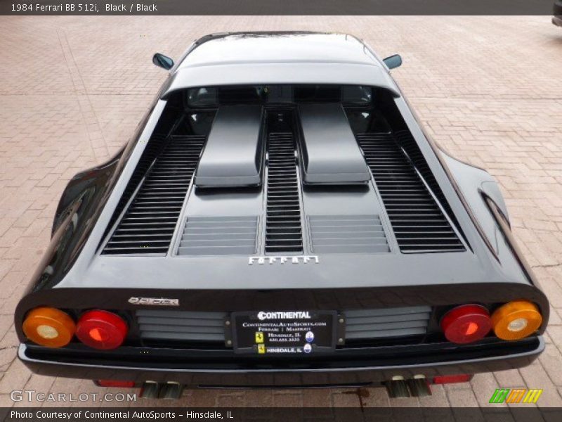 Black / Black 1984 Ferrari BB 512i