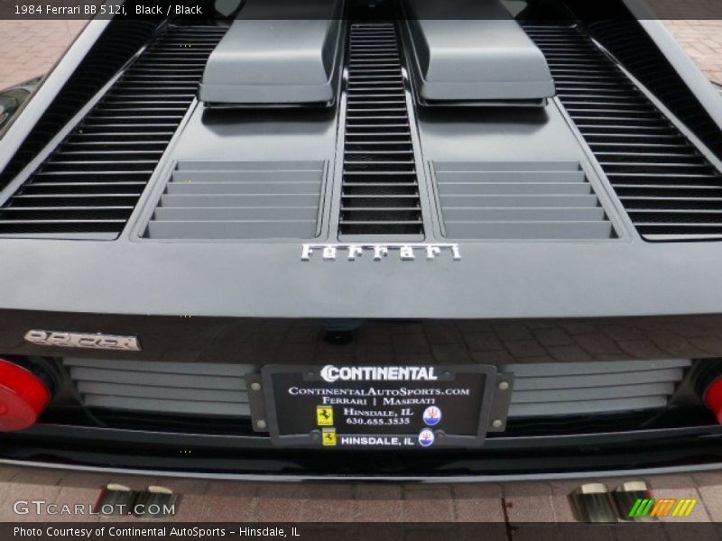 Black / Black 1984 Ferrari BB 512i