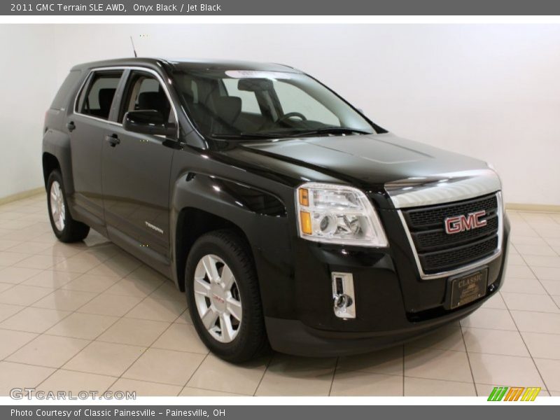 Onyx Black / Jet Black 2011 GMC Terrain SLE AWD