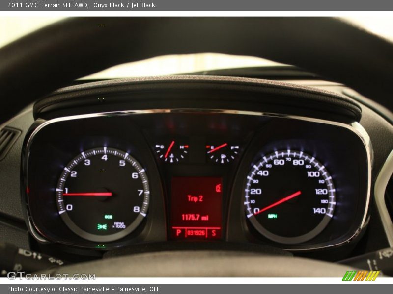 Onyx Black / Jet Black 2011 GMC Terrain SLE AWD
