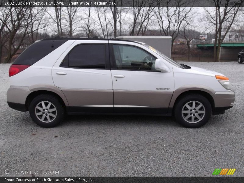 Bright White / Medium Oak 2002 Buick Rendezvous CXL AWD