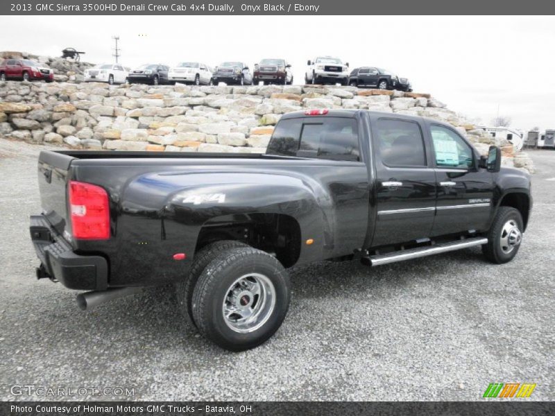  2013 Sierra 3500HD Denali Crew Cab 4x4 Dually Onyx Black