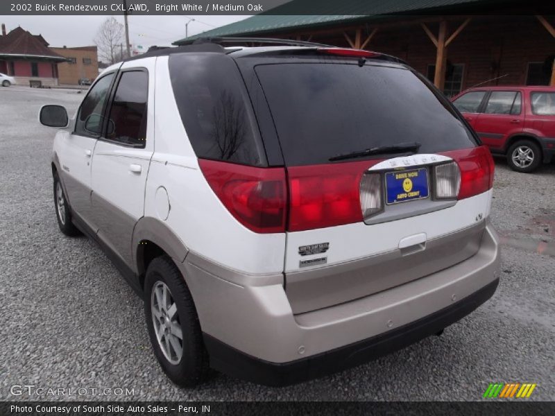 Bright White / Medium Oak 2002 Buick Rendezvous CXL AWD