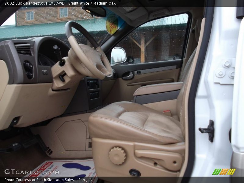 Bright White / Medium Oak 2002 Buick Rendezvous CXL AWD