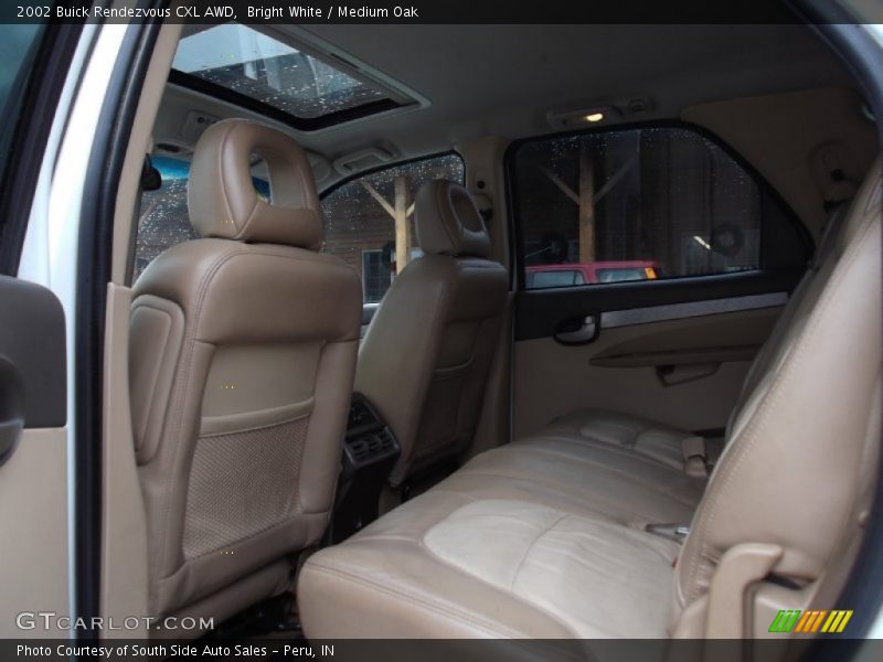 Bright White / Medium Oak 2002 Buick Rendezvous CXL AWD