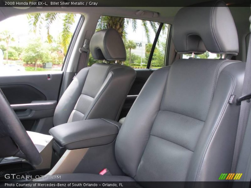 Billet Silver Metallic / Gray 2008 Honda Pilot EX-L