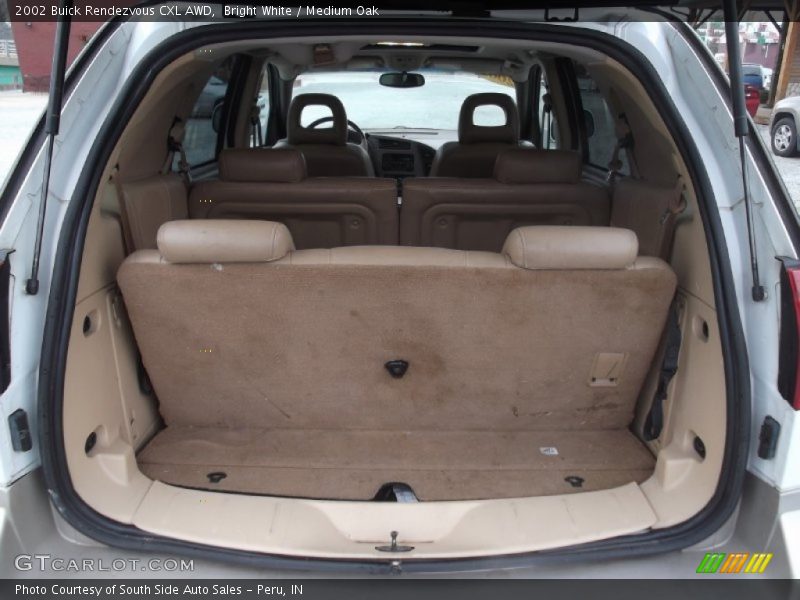 Bright White / Medium Oak 2002 Buick Rendezvous CXL AWD
