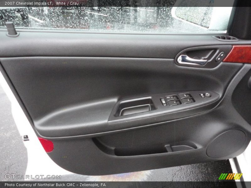 White / Gray 2007 Chevrolet Impala LT