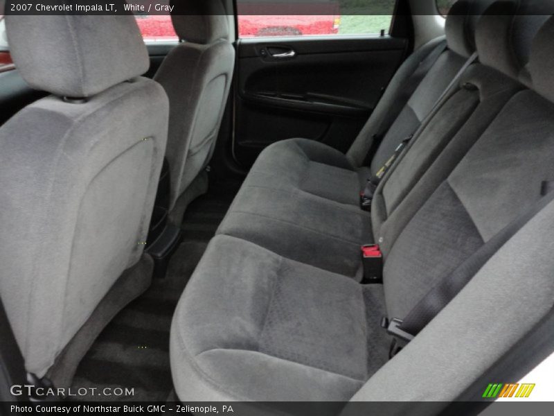White / Gray 2007 Chevrolet Impala LT