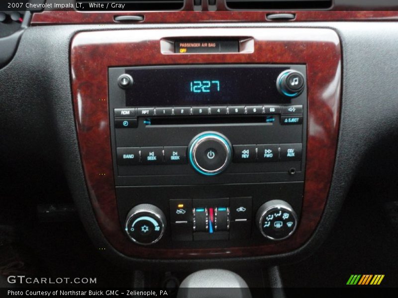 White / Gray 2007 Chevrolet Impala LT