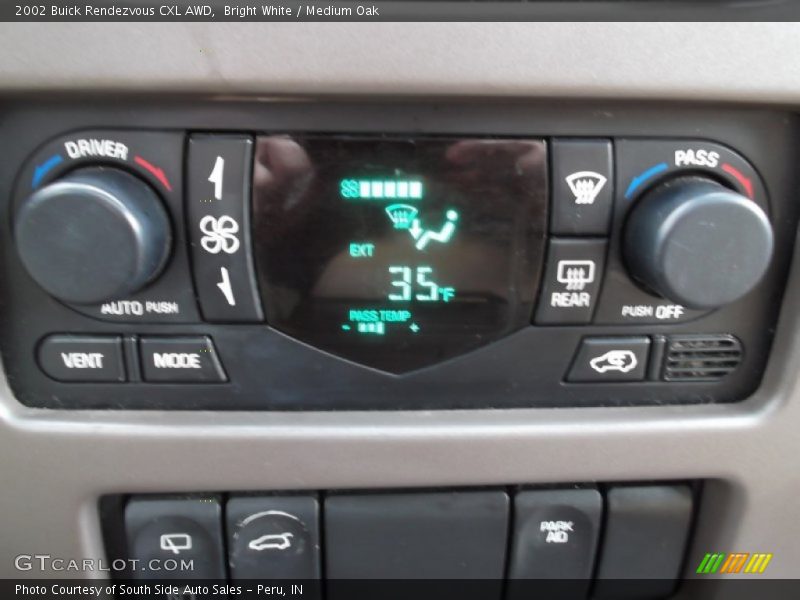 Bright White / Medium Oak 2002 Buick Rendezvous CXL AWD