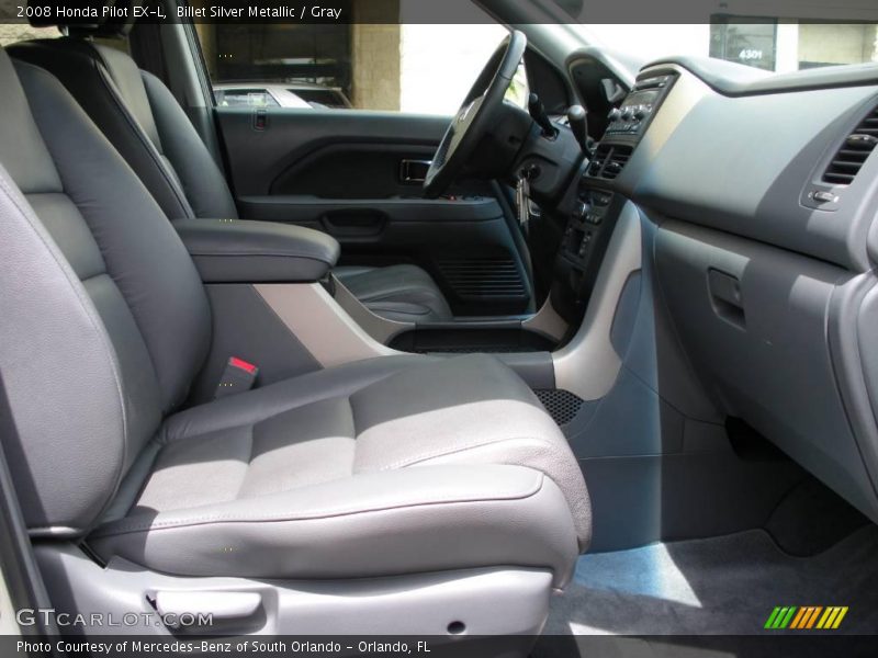Billet Silver Metallic / Gray 2008 Honda Pilot EX-L