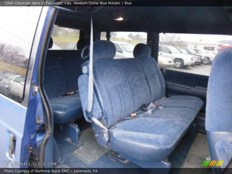 Medium Stellar Blue Metallic / Blue 1996 Chevrolet Astro LS Passenger Van