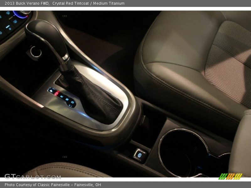 Crystal Red Tintcoat / Medium Titanium 2013 Buick Verano FWD