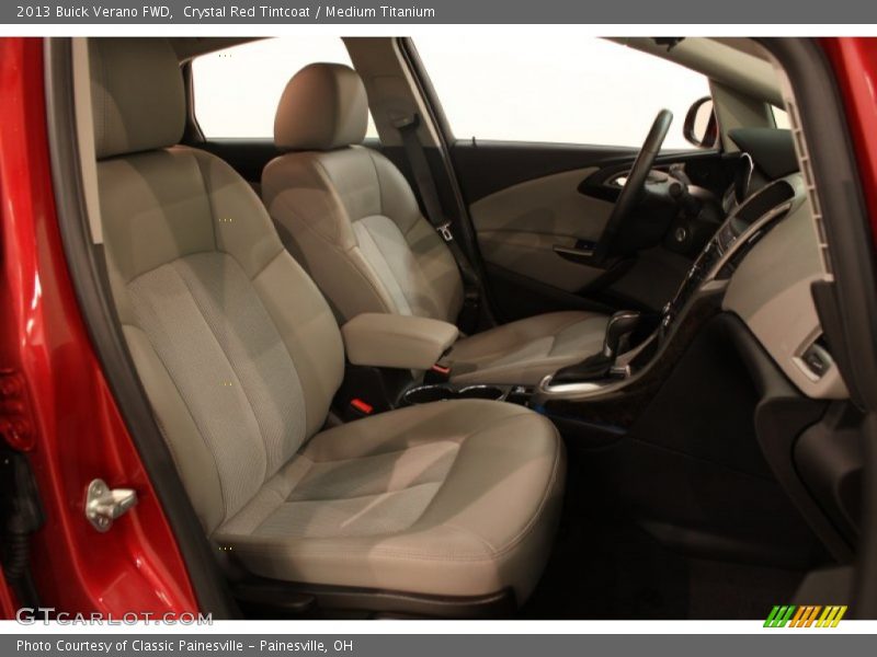 Crystal Red Tintcoat / Medium Titanium 2013 Buick Verano FWD