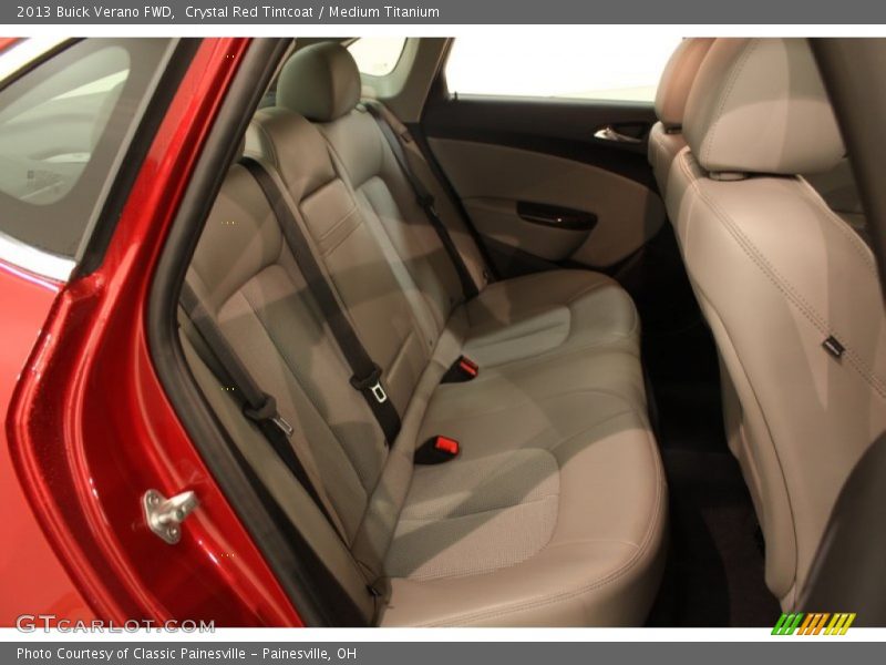 Crystal Red Tintcoat / Medium Titanium 2013 Buick Verano FWD