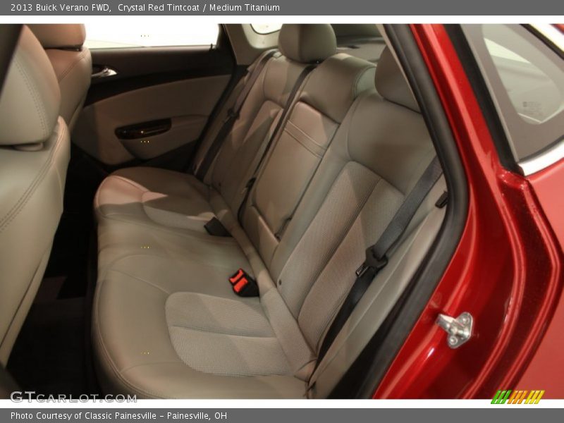 Crystal Red Tintcoat / Medium Titanium 2013 Buick Verano FWD
